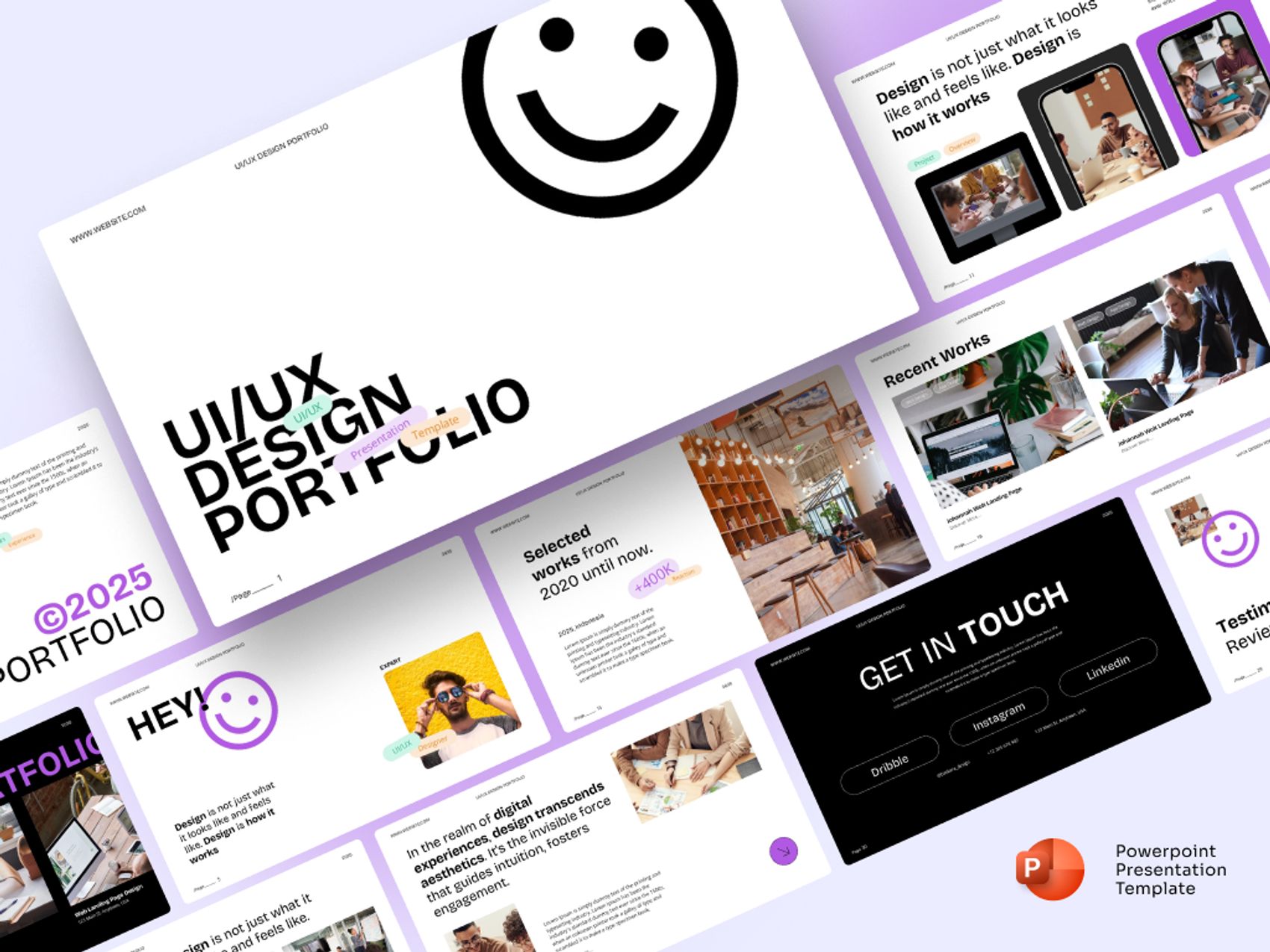 Ui UX portfolio Template | Maatix