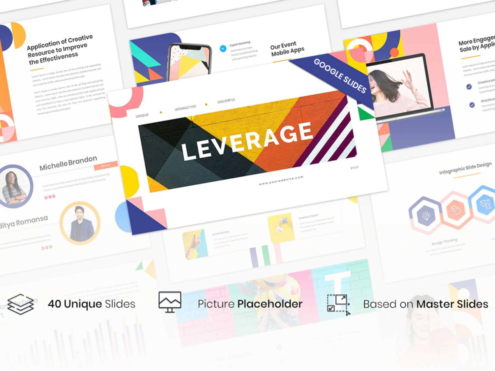 Leverage - color slides | Maatix